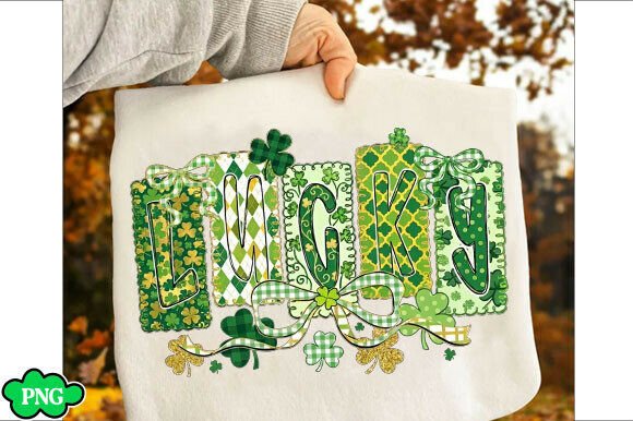 Download Lucky Shamrock Png, Blessed Vibes Png - Shamrock Collection
