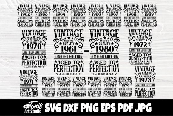 Download Vintage Birthday, 1961-1980 Birthday - 1961 Collection