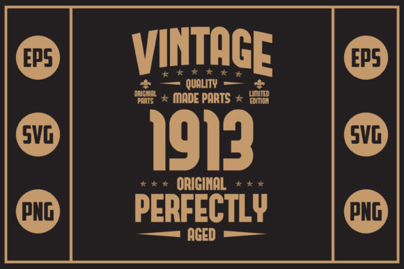 Download Vintage 1913 Original Perfectly Aged - Premium Bundle