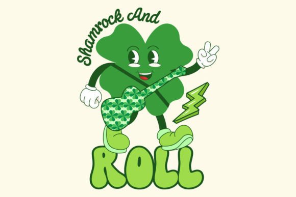 Download Retro St. Patrick's Day Svg, Shamrock - Shamrock Collection