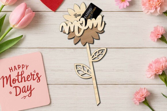 Download SVG Mom Sunflower Mother's Day Gift Card - Mother Collection